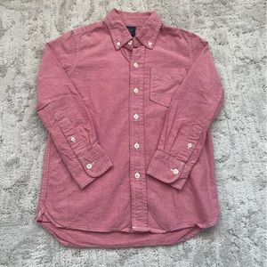 Gap kids size 6/7 salmon color button down